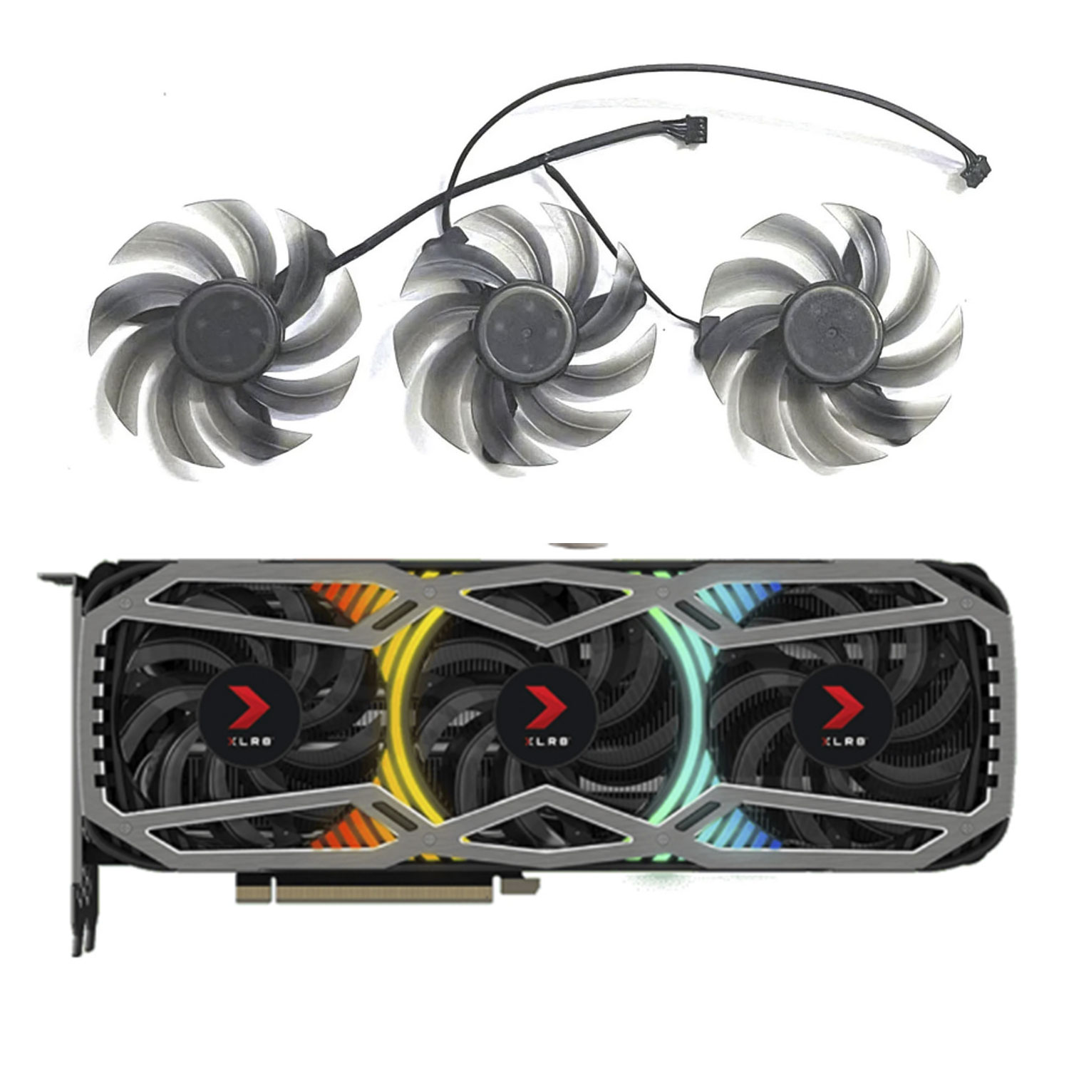 Rtx 3090 24Gb Graphics Card - Ventilateurs de refroidissement de carte graphique
