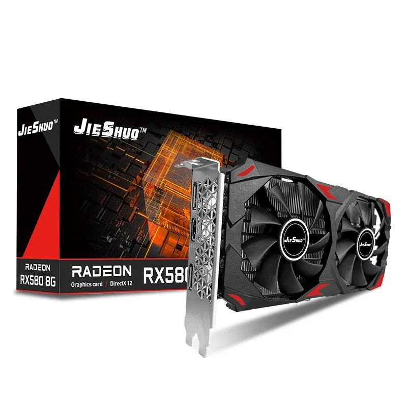 Cartes graphiques JIESHUO AMD  - Rx 580 8Gb 2048Sp Gpu avis et prix